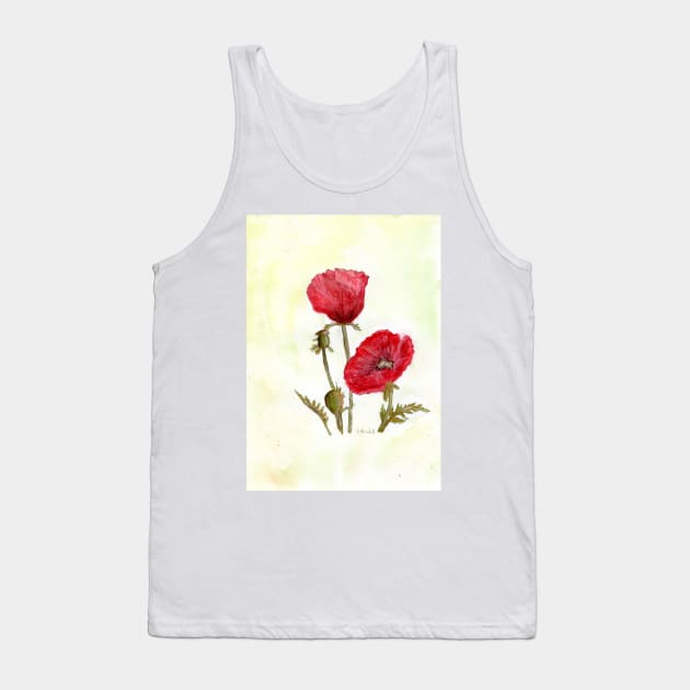 Poppy Tank Top by Kunst und Kreatives